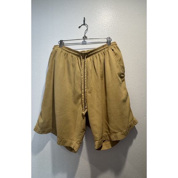 OFY Shorts Men’s Size XL Lyocell Cotton Blend Drawstring Elastic Waist Coastal - Picture 1 of 6